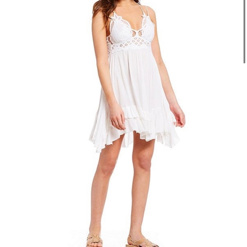 Free People Adella white dress
